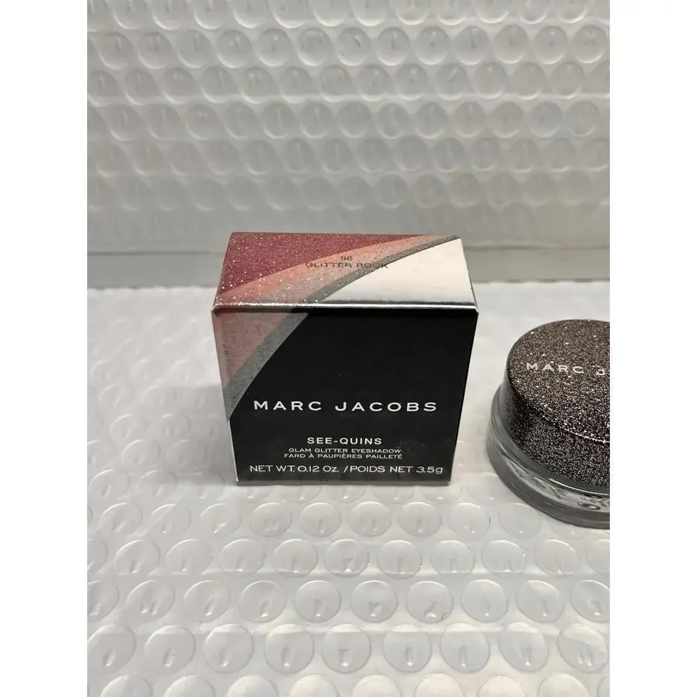 Marc Jacobs See-Quins Glam Glitter Eyeshadow Glitter Rock 96‎ 0.12 oz NIB